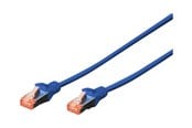 Nätverkskabel - DIGITUS Professional patch cable - 2 m - blue - Blå - 2m - DK-1644-020-B-10