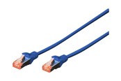 Nätverkskabel - DIGITUS Professional patch cable - 2 m - blue - Blå - 2m - DK-1644-020-B-10