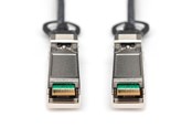Nätverkskabel - DIGITUS SFP+ 10G DAC Cable - 3m - Svart - 3m - DN-81223
