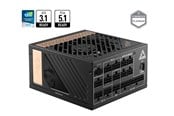 Strömförsörjning - MSI MEG Ai1300P PCIE5 Strömförsörjning - 1300 Watt - 120 mm - ATX 3.1 - 80 Plus Platinum certificate - MEG Ai1300P PCIE5