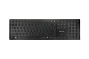 Tangentbord - Cherry KW 9100 SLIM - Tangentbord - Engelska - Silver *DEMO* - JK-9100EU-2