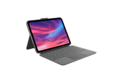 Tangentbord - Logitech Combo Touch for iPad 10.9" (10th gen) - Oxford Grey - ND - Tastatur & Folio set - Nordisk - Grå - 920-011440