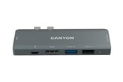 Dockning - Canyon DS-5 - docking station - USB-C - 7-slot - HDMI - CNS-TDS05B