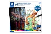 Hobby Tillbehör - Staedtler Coloured pencil soft24pcs 100% PEFC - 149C M24