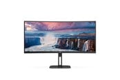 Skärm - 34" AOC Value-line CU34V5C - 3440x1440 (UWQHD) - 100Hz - VA - 65W USB-C - CU34V5C