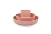 Babyvård - Filibabba Silicone dinner set - Peach - FI-SI008