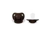 Babyvård - Filibabba Pacifiers 2-pack - Chocolate 0-6 months - FI-PH011