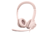 Hörlurar / Headset - Logitech H390 USB Computer Headset - Rose - 981-001281