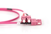Nätverkskabel - DIGITUS Fiber Optic Multimode Patch Cord - 3m - 3m - DK-2522-03-4
