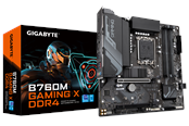Moderkort - GIGABYTE B760M GAMING X DDR4 Moderkort - Intel B760 - Intel LGA1700 socket - DDR4 RAM - Micro-ATX - B760M GAMING X DDR4