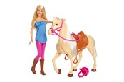 Dockor & Tillbehör - Barbie Doll & Horse Playset - FXH13