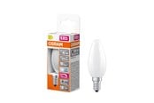 Glödlampor - Osram LED-glödlampa LED Comfort candle frosted 470lm 3.4W/940 (40W) E14 dimmable E14 - 4058075602793
