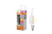 Glödlampor - Osram LED-glödlampa LED Comfort candle vindstød filament 470lm 3.4W/927 (40W) E14 dimmable E14 - 4058075602830