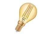 Glödlampor - Osram LED-glödlampa Vintage 1906 Candle Filament 4W/824 (35W) Gold E14 - 4058075293496