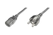 Strömkabel (intern) - DIGITUS Power Cord Type-F (CEE 7/7) til IEC C13 - AK-440110-012-S