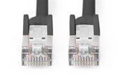 Nätverkskabel - DIGITUS CAT 6 S-FTP Patch Cable - 3m - Svart - 3m - DB-160144-030-S