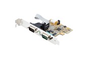 Nätverkskort (adaptrar osv.) - StarTech.com 21050-PC-SERIAL-CARD 2-Port PCI Express Serial Card Dual Port PCIe to RS232 (DB9) Serial Card 16C1050 UART - 21050-PC-SERIAL-CARD