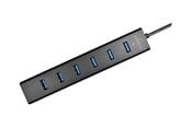 USB Hub - AXAGON HUE-SA7BP - hub - 7 ports USB Hub - USB 3.2 - 7 porte - Svart - HUE-SA7BP