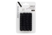 Kabel sleeve - Bluelounge Design CableCoil 4-pack - Black - Neatly organize your cables and keep them together. - BLUCCO-BL