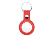 Andra mobiltillbehör - KeyBudz Leather Keyring for AirTag - AT_S1_RED