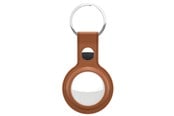 Andra mobiltillbehör - KeyBudz Leather Keyring for AirTag 2-pack - AT2_S1_TAN