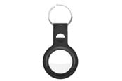 Andra mobiltillbehör - KeyBudz Leather Keyring for AirTag 2-pack - AT2_S1_BLK