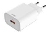 Mobile - Adapters & Chargers - Deltaco USB-AC182 power adapter - USB Type A - 18 Watt - USB-AC182