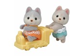 Docka, bamse och tillbehör - Sylvanian Families Husky Twins - 5638