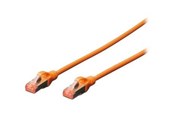 Nätverkskabel - DIGITUS patch cable - 50 cm - orange RAL 2008 - 0.5m - DK-1644-005/OR