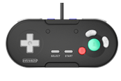 Spel Tillbehör - Retro-bit Retro-Bit Legacy GC Wired Pad Black - Wired Controller - Nintendo GameCube - RET00332