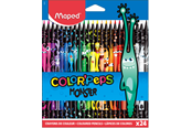 Skriv- och ritverktyg - Maped Color'Peps Monster Colour pencils x24 - 862624