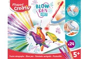 Skriv- och ritverktyg - Maped Creativ Blowpen Art - Box of 24 colours - 846712