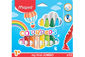 Skriv- och ritverktyg - Maped Color'Peps My First Jumbo Felt-pens x12 - 846020