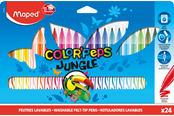 Skriv- och ritverktyg - Maped Color'Peps Jungle Felt-pens x24 - 845422