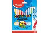 Skriv- och ritverktyg - Maped Color'Peps Jungle Felt-pens x12 - 845420