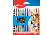 Skriv- och ritverktyg - Maped Color'Peps Animals Felt-pens x12 - 845403