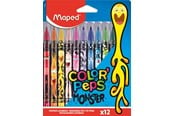 Skriv- och ritverktyg - Maped Color'Peps Monster Felt-pens x 12 - 845400