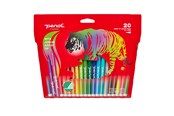 Skriv- och ritverktyg - Penol Fibre Tip Brush pens x20 - 16000005