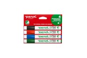 Skriv- och ritverktyg - Penol Markers x4 ass. Colours - 12707500
