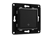 Smarta Hem - Shelly Wall Switch 1 - Black - WS1 black