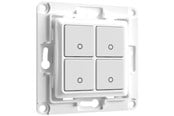 Smarta Hem - Shelly Wall Switch 4 - White - WS4 white