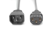 Strömkabel (extern) - DIGITUS Power Cord Extension Cable - 1.2m - AK-440201-012-S