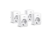 Smarta Hem - TP-Link Tapo P110 (4-Pack) Mini Smart Wi-Fi Socket Energy Monitoring - TAPO P110(4-PACK)