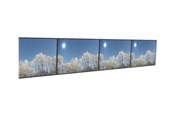 Väggfäste, AV-Möbel - HI-ND Videorow - mounting kit - for 4x1 video wall - landscape - Max - recommended for 50" - VR5000-0401
