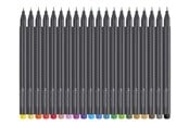 Skriv- och ritverktyg - Faber-Castell GRIP - fineliner - assorted colours (pack of 20) - 4005401516200