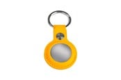 Andra mobiltillbehör - Light Solutions Airtag Key Ring - Leather - Yellow - 5714255006834