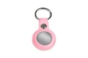 Andra mobiltillbehör - Light Solutions Airtag Key Ring - Leather - Pink - 5714255006810