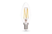 Glödlampor - HiluX LED-glödlampa K2 Candle 5.2W/927 (40W) Clear Dimmable E14 - 5714255004991