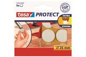 Decoration - tesa Protect Anti-scratch felts Ø 26mm White - 57894-00000-01