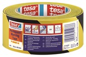 Tejp & lim - tesa Floor Marking Tape Premium indoor and outdoor 33m x 50 mm Yellow-Black - 04169-00063-93